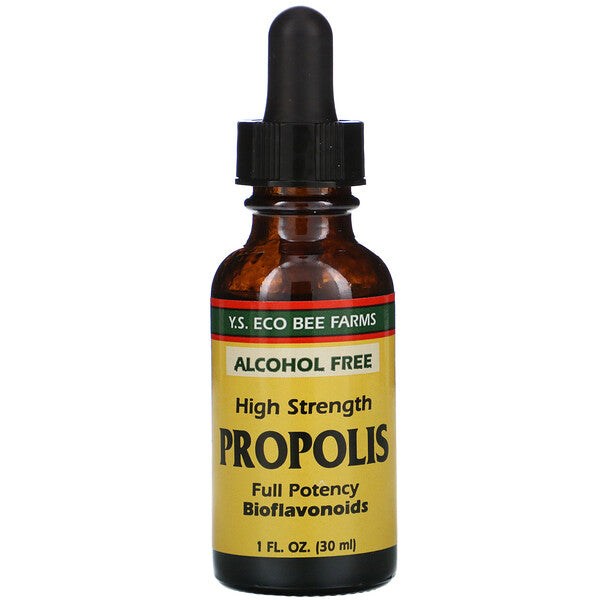 Y.S. Eco Bee Farms, Propolis, High Strength, Alcohol Free, 1 fl oz (30 ml)