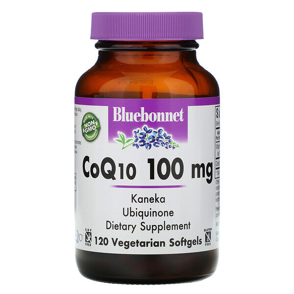 Bluebonnet Nutrition, CoQ10, 100 mg, 120 Vegetarian Softgels