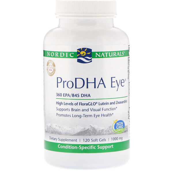 Nordic Naturals, ProDHA Eye, 1,000 mg, 120 Softgels