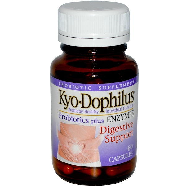 Kyolic, Kyo Dophilus, Probiotics Plus Enzymes, 60 Capsules