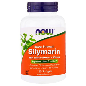 Now Foods, Silymarin, Extra Strength, 120 Softgels