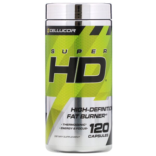 Cellucor, Super HD, High-Definition Fat Burner, 120 Capsules