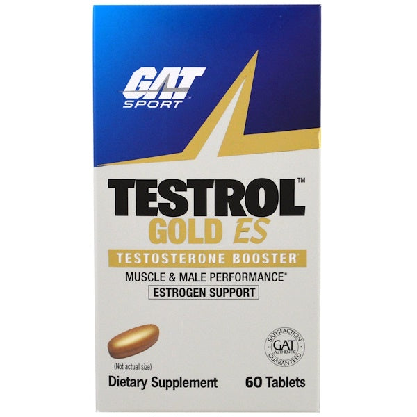 GAT, Testrol Gold ES, Testosterone Booster, 60 Tablets