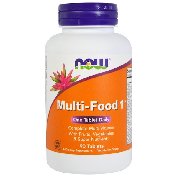 Now Foods, Multi-Food 1, 90 Tablets