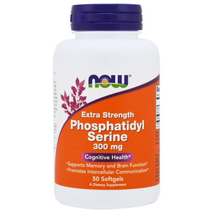 Now Foods, Extra Strength Phosphatidyl Serine, 300 mg, 50 Softgels