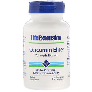 Life Extension, Curcumin Elite, Turmeric Extract, 60 Vegetarian Capsules