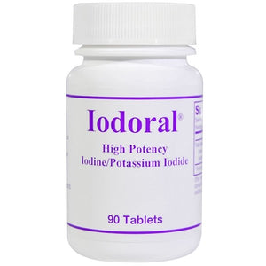 Optimox, Iodoral, Iodine/Potassium Iodide, 90 Tablets