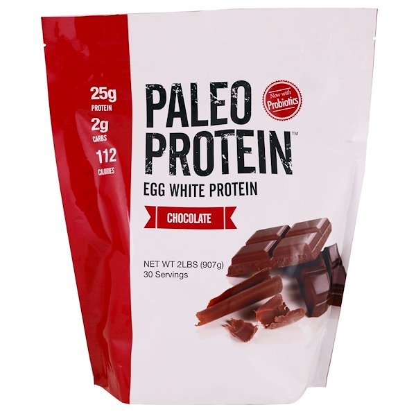 Julian Bakery, Paleo Protein, Egg White Protein, Chocolate, 2 lbs (907 g)