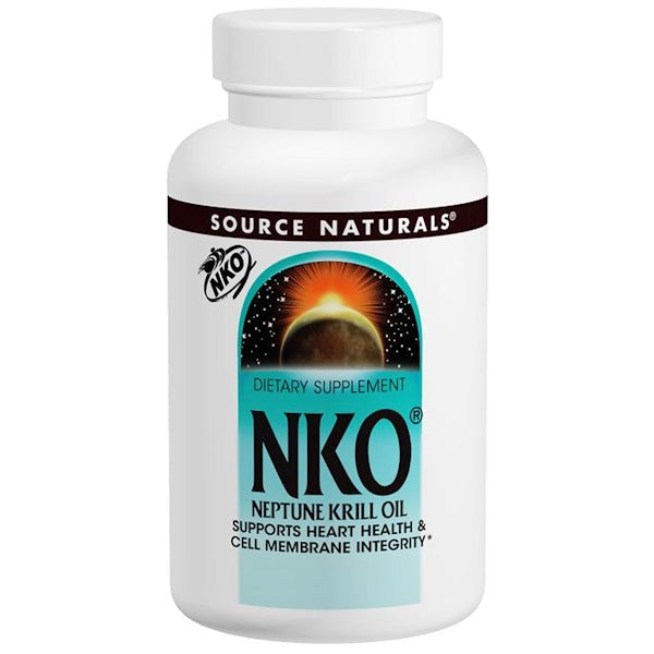 Source Naturals, NKO, Neptune Krill Oil, 500 mg, 120 Softgels