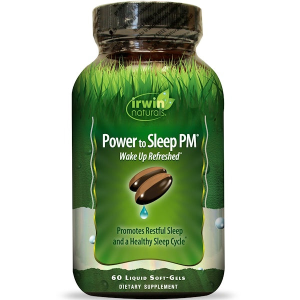 Irwin Naturals, Power to Sleep PM, 60 Liquid Soft-Gels