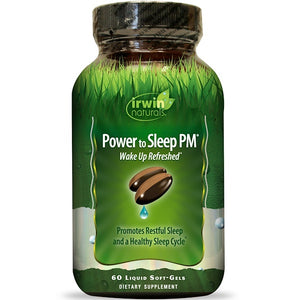 Irwin Naturals, Power to Sleep PM, 60 Liquid Soft-Gels