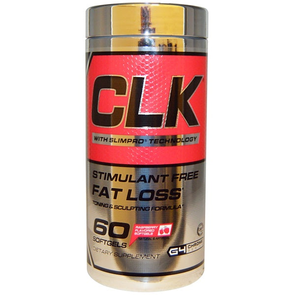 Cellucor, CLK, Stimulant Free Fat Loss, Raspberry Flavored, 60 Softgels