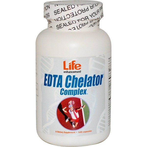 Life Enhancement, EDTA Chelator Complex, 120 Capsules