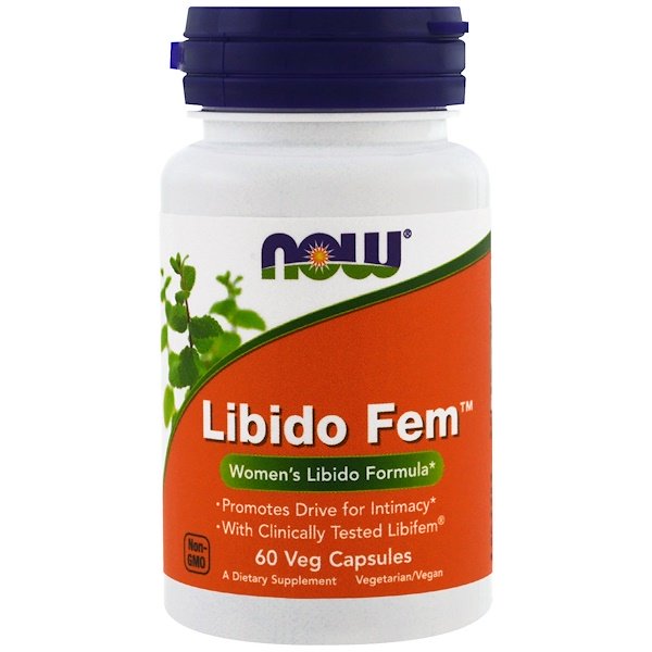 Now Foods, Libido Fem, 60 Veggie Caps