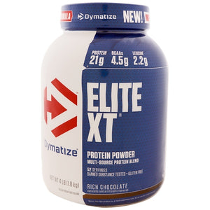 Dymatize Nutrition, Elite XT, Protein Powder, Rich Chocolate, 4 lb (1.8 kg)