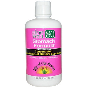 Lily of the Desert, Aloe Vera 80, Stomach Formula, 32 fl oz (.95 l)