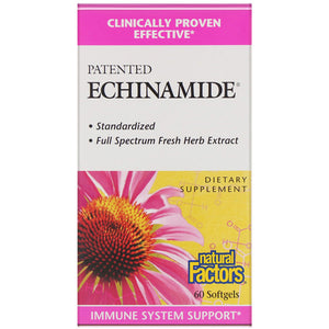 Natural Factors, Patented Echinamide, 60 Softgels