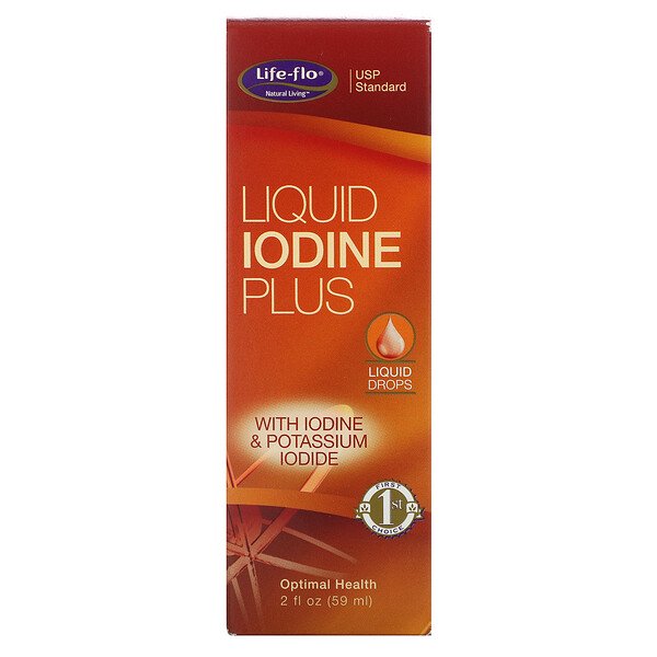 Life-flo, Liquid Iodine Plus, 2 fl oz (59 ml)