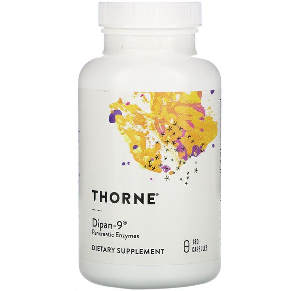 Thorne Research, Dipan-9, 180 Capsules