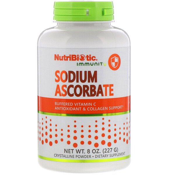 NutriBiotic, Immunity, Sodium Ascorbate, Crystalline Powder, 8 oz (227 g)