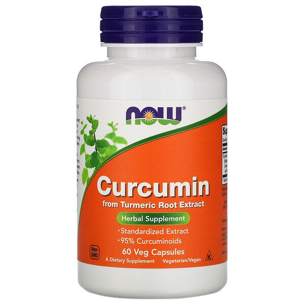 Now Foods, Curcumin, 60 Veg Capsules