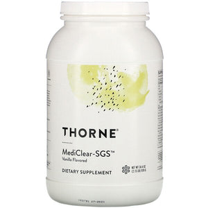 Thorne Research, MediClear-SGS, Vanilla Flavored, 34.4 oz (978 g)