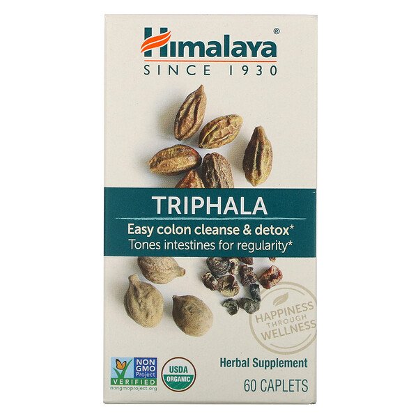 Himalaya, Triphala, 60 Caplets