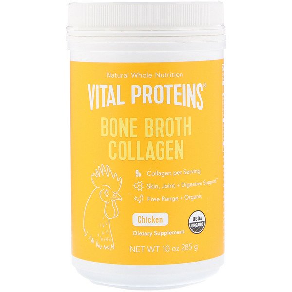 Vital Proteins, Bone Broth Collagen, Chicken, 10 oz (285 g)