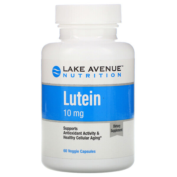 Lake Avenue Nutrition, Lutein, 10 mg, 60 Veggie Capsules