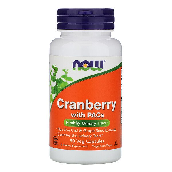 Now Foods, Cranberry with PACs, 90 Veg Capsules