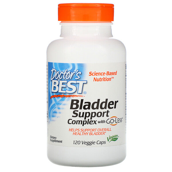 Doctor's Best, Bladder Support Complex with Go-Less, 120 Veggie Caps