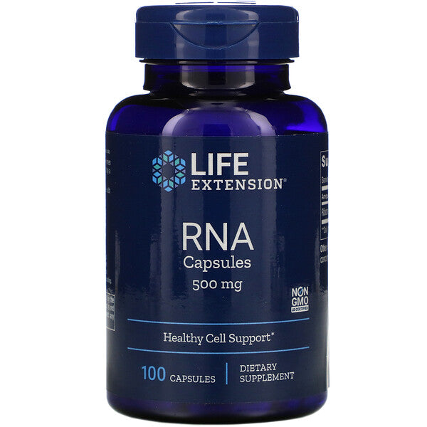 Life Extension, RNA Capsules, 500 mg, 100 Capsules