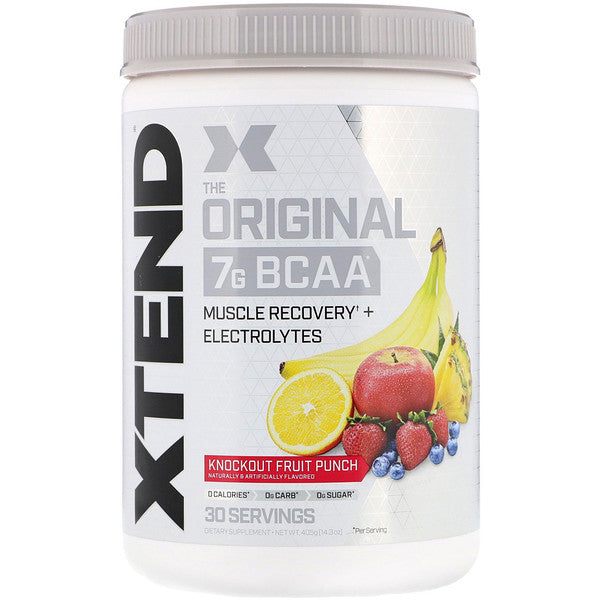 Scivation, Xtend, The Original 7G BCAA, Knockout Fruit Punch, 14.3 oz (405 g)