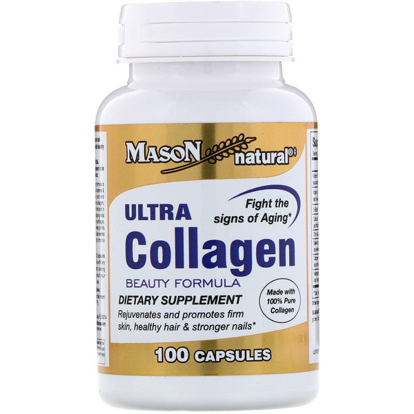 Mason Natural, Ultra Collagen with Horsetail Concentrate, 100  Capsules