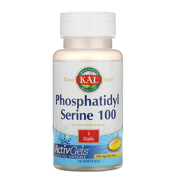 KAL, Phosphatidyl Serine 100, 30 Softgels