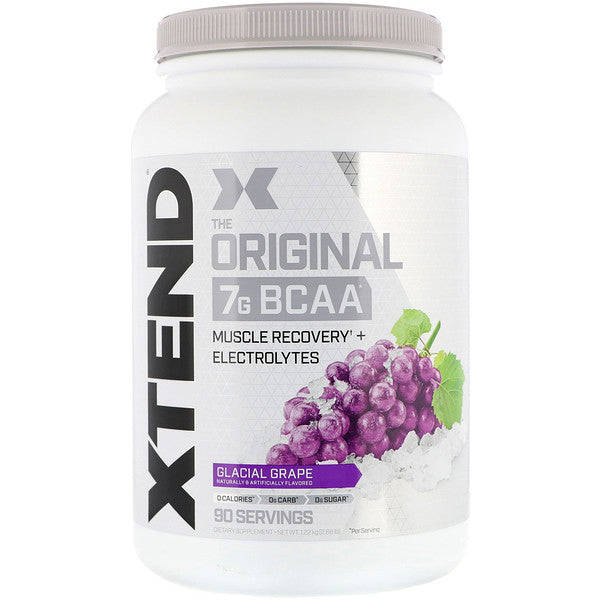 Scivation, Xtend, The Original 7G BCAA, Glacial Grape, 2.68 lb (1.22 kg)