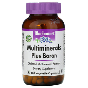 Bluebonnet Nutrition, Multiminerals, Plus Boron, 180 Vcaps