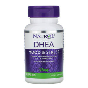 Natrol, DHEA, 25 mg, 90 Capsules