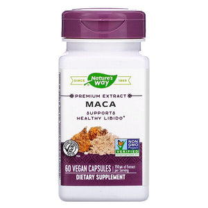 Nature's Way, Premium Extract, Maca, 350 mg, 60 Vegan Capsules