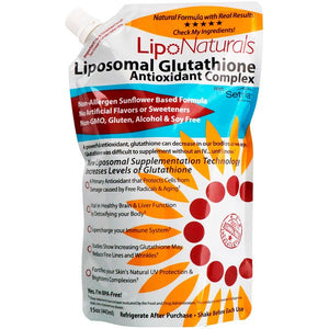 Lipo Naturals, Liposomal Glutathione Antioxidant Complex with Setria, 15 oz (443 ml)