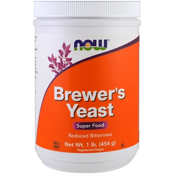 Now Foods, Brewer's Yeast, Super Food, 1 lb (454 g)