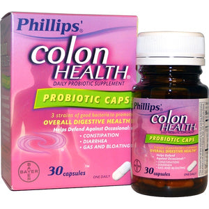 Phillip's, Colon Health Daily Probiotic Supplement, 30 Capsules