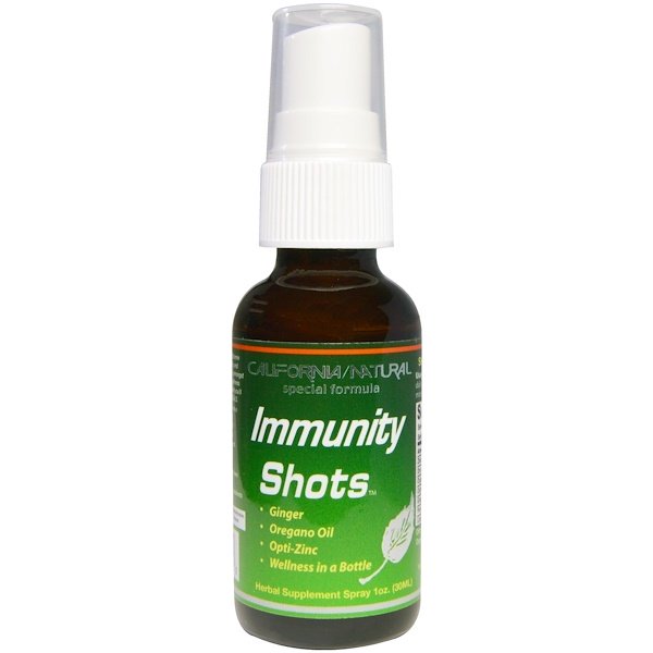 California Natural, Immunity Shots Spray, 1 oz (30 ml)