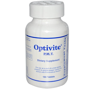 Optimox, Optivite, P.M.T., 180 Tablets