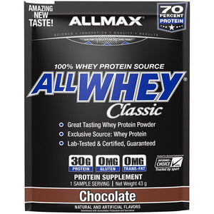 ALLMAX Nutrition, AllWhey Classic, 100% Whey Protein, Chocolate, 43 g