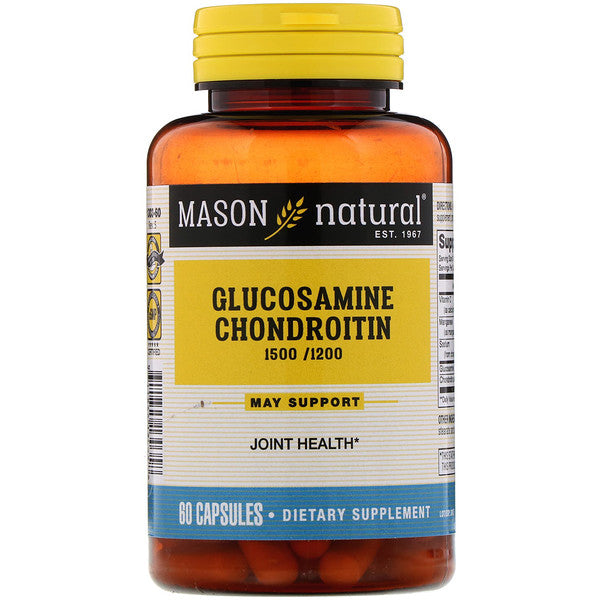 Mason Natural, Glucosamine Chondroitin, 60 Capsules