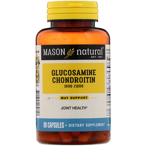 Mason Natural, Glucosamine Chondroitin, 60 Capsules