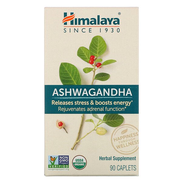 Himalaya, Ashwagandha, 90 Caplets