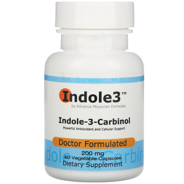 Advance Physician Formulas, Indole-3-Carbinol, 200 mg, 60 Vegetable Capsules