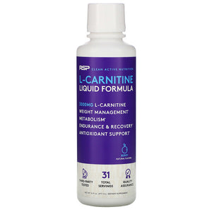 RSP Nutrition, L-Carnitine, Berry, 3,000 mg, 16 fl oz (473 ml)